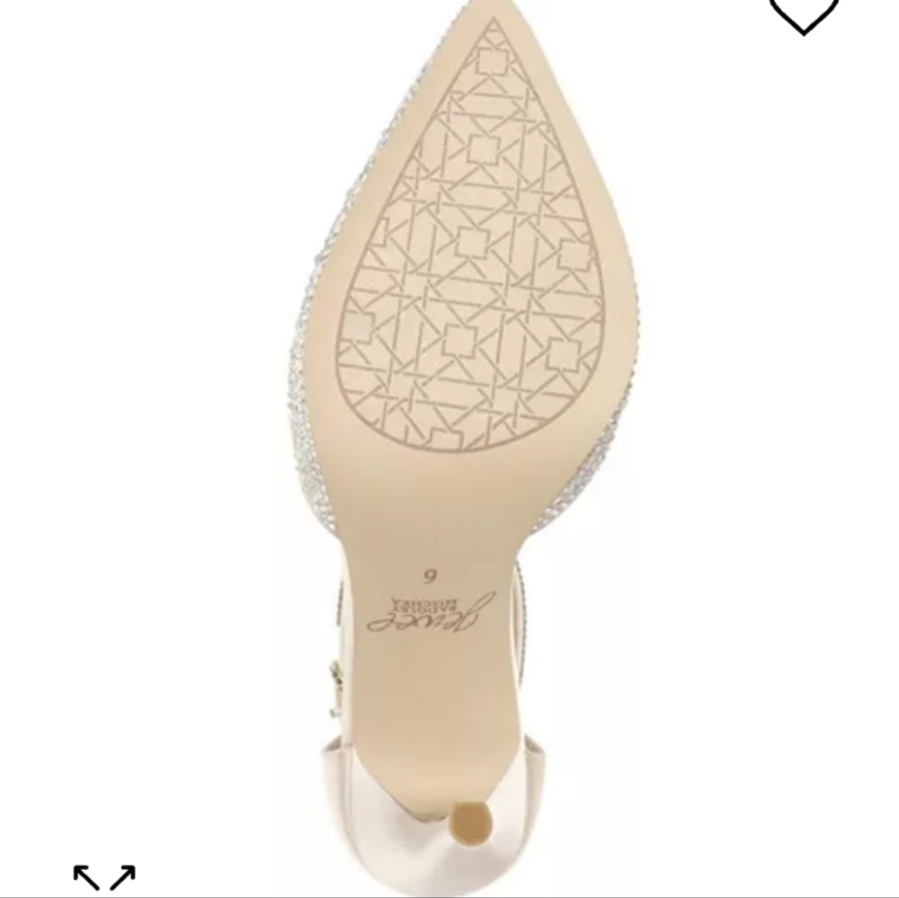 Jewel by Badgley Mischka Jailene Evening Pumps Champagne -5.5 - Picture 5 of 10